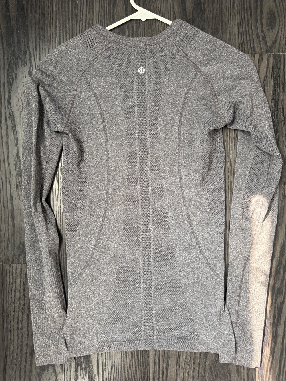 lululemon athletica swiftly tech long sleeve tee gray